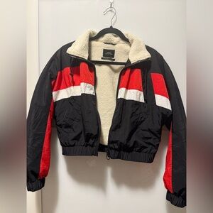 Urban Outfitters Cropped Bomber Jacket